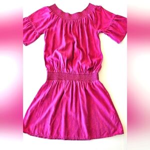 💖 prAna Raspberry Off-the-Shoulder Dress 💖